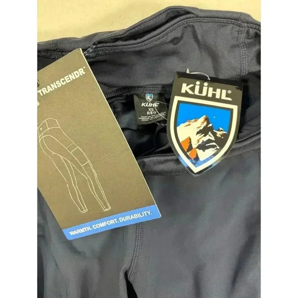 NWT Women’s Kuhl XS Inkwell Navy Toasty Transcendr 29” Leggings - Picture 2 of 7